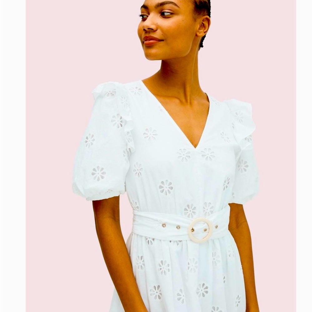 Kate Spade Spade Eyelet Dress NWT, size 6